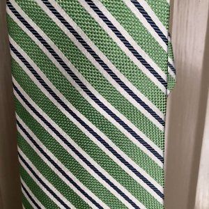 Boys adjustable striped necktie